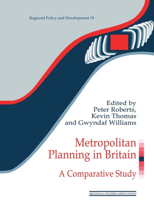 Title details for Metropolitan Planning in Britain by Peter Roberts - Wait list